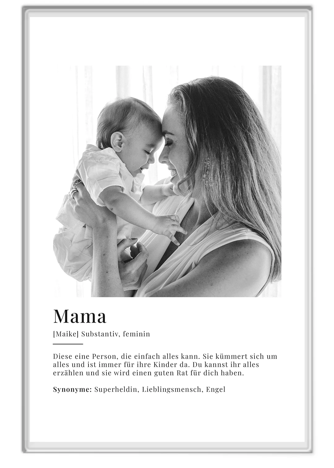 Acrylic glass "Mom Definition" - Image 2