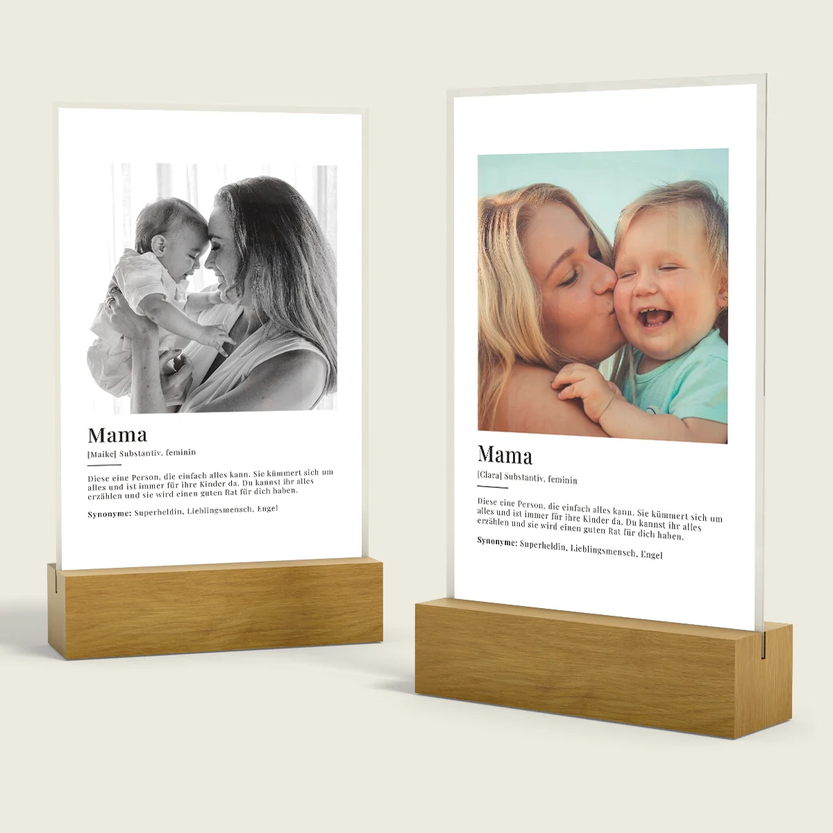 Acrylic glass "Mom Definition" - Image 3