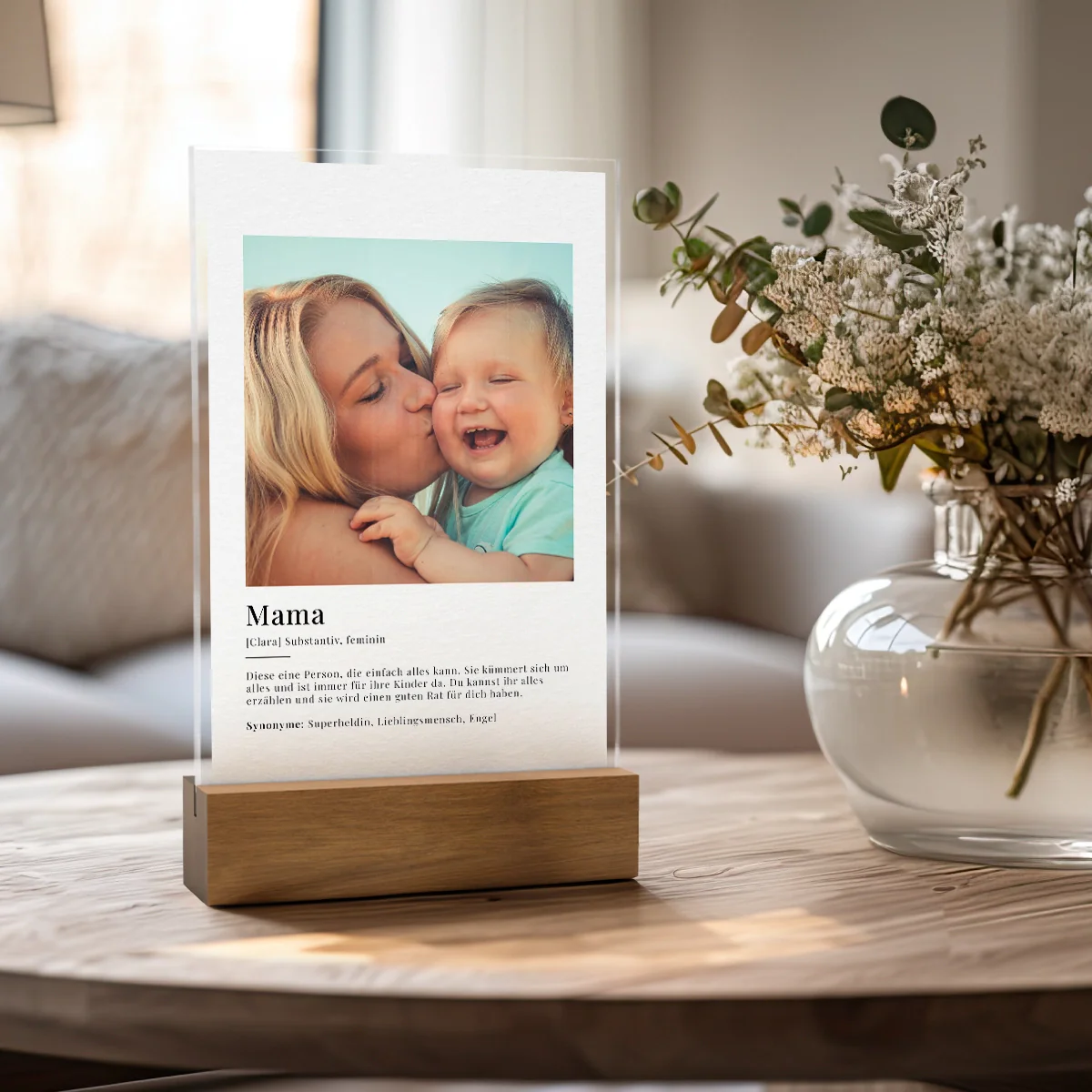 Acrylic glass "Mom Definition" - Image 4