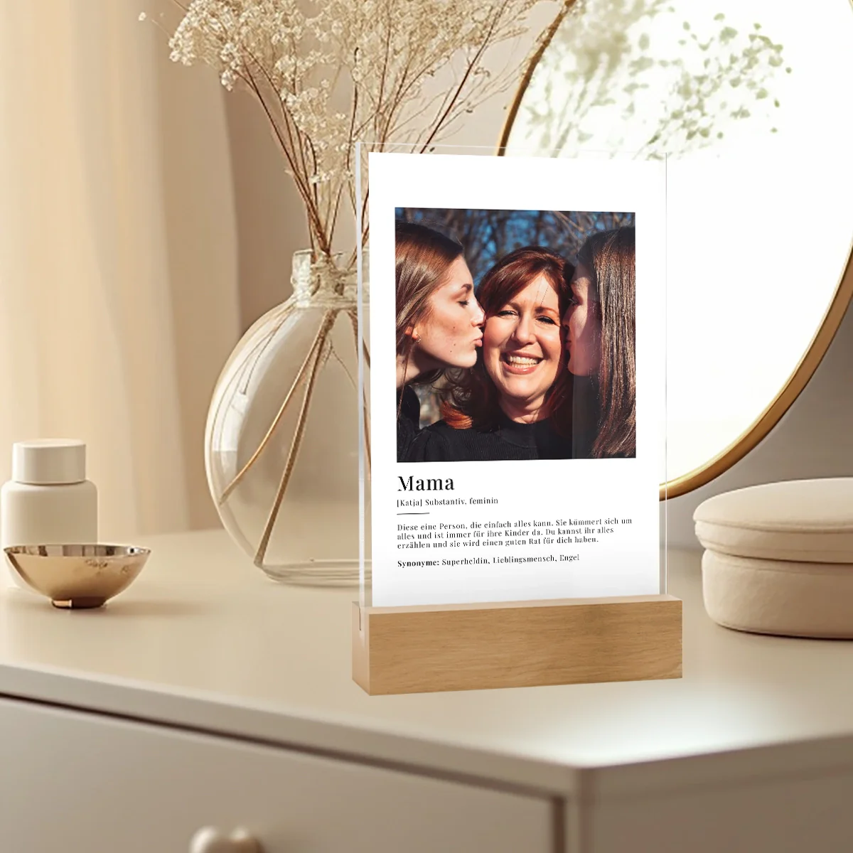 Acrylic glass "Mom Definition" - Image 5
