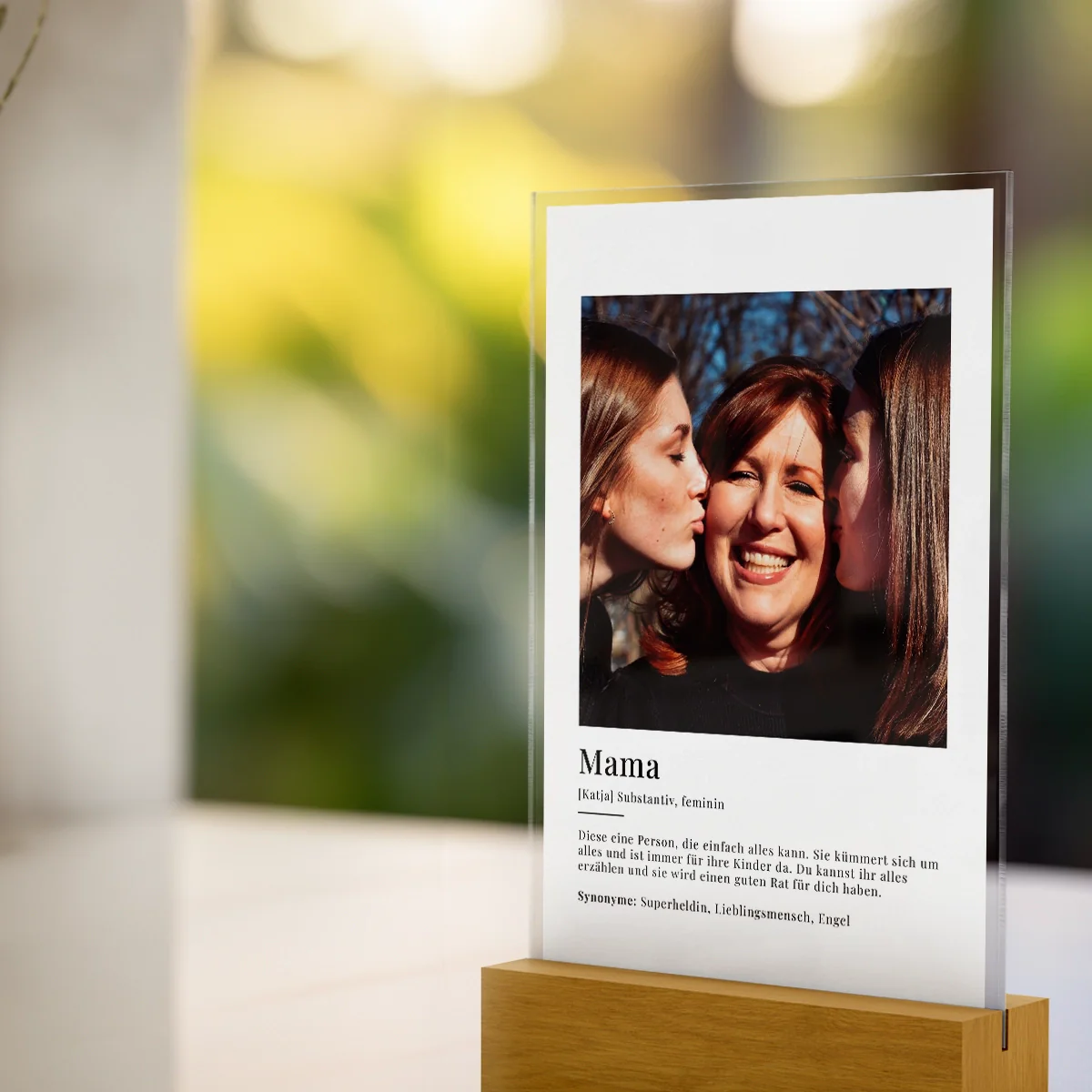 Acrylic glass "Mom Definition" - Image 6