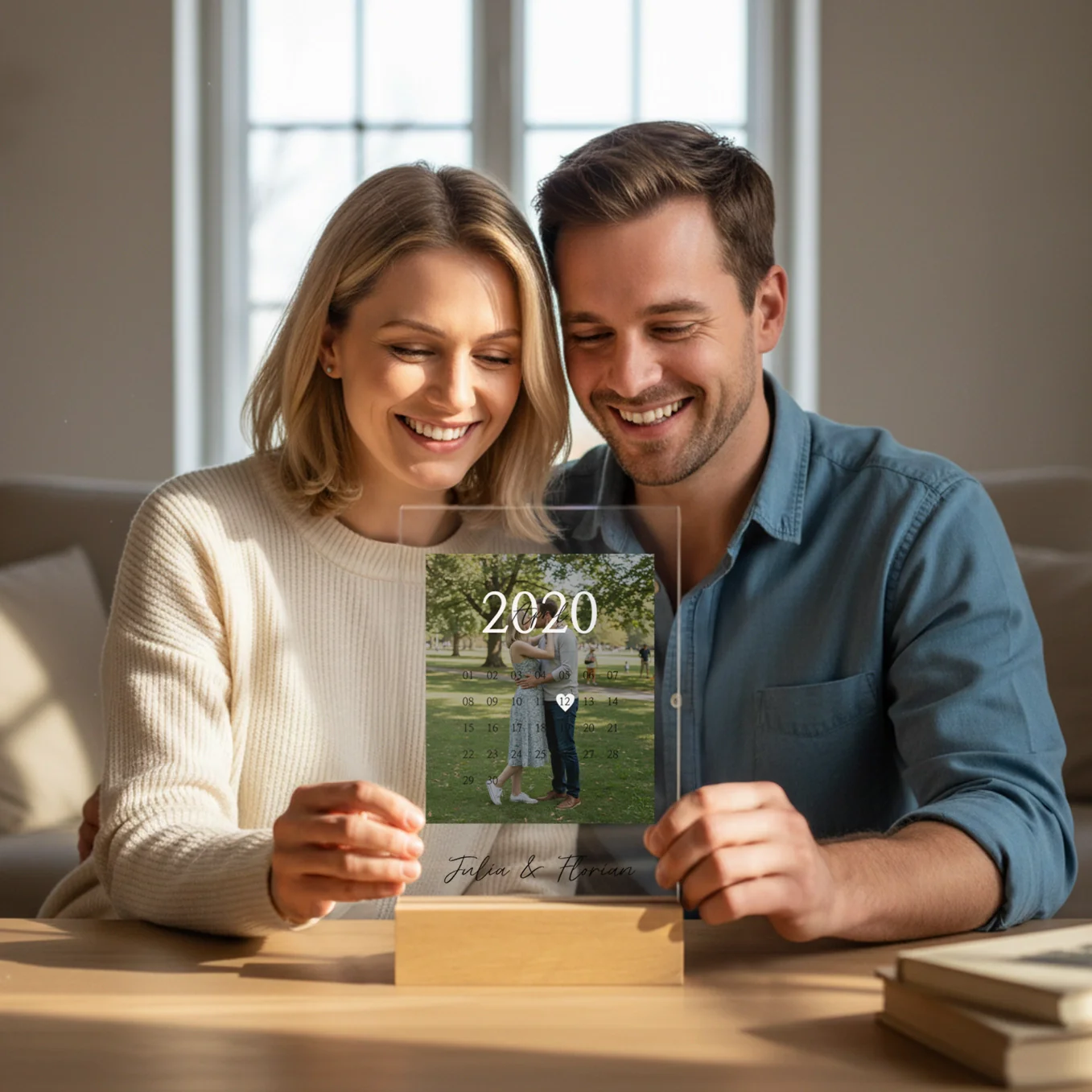 Personalized Acrylic Glass "Our Day" - Image 2