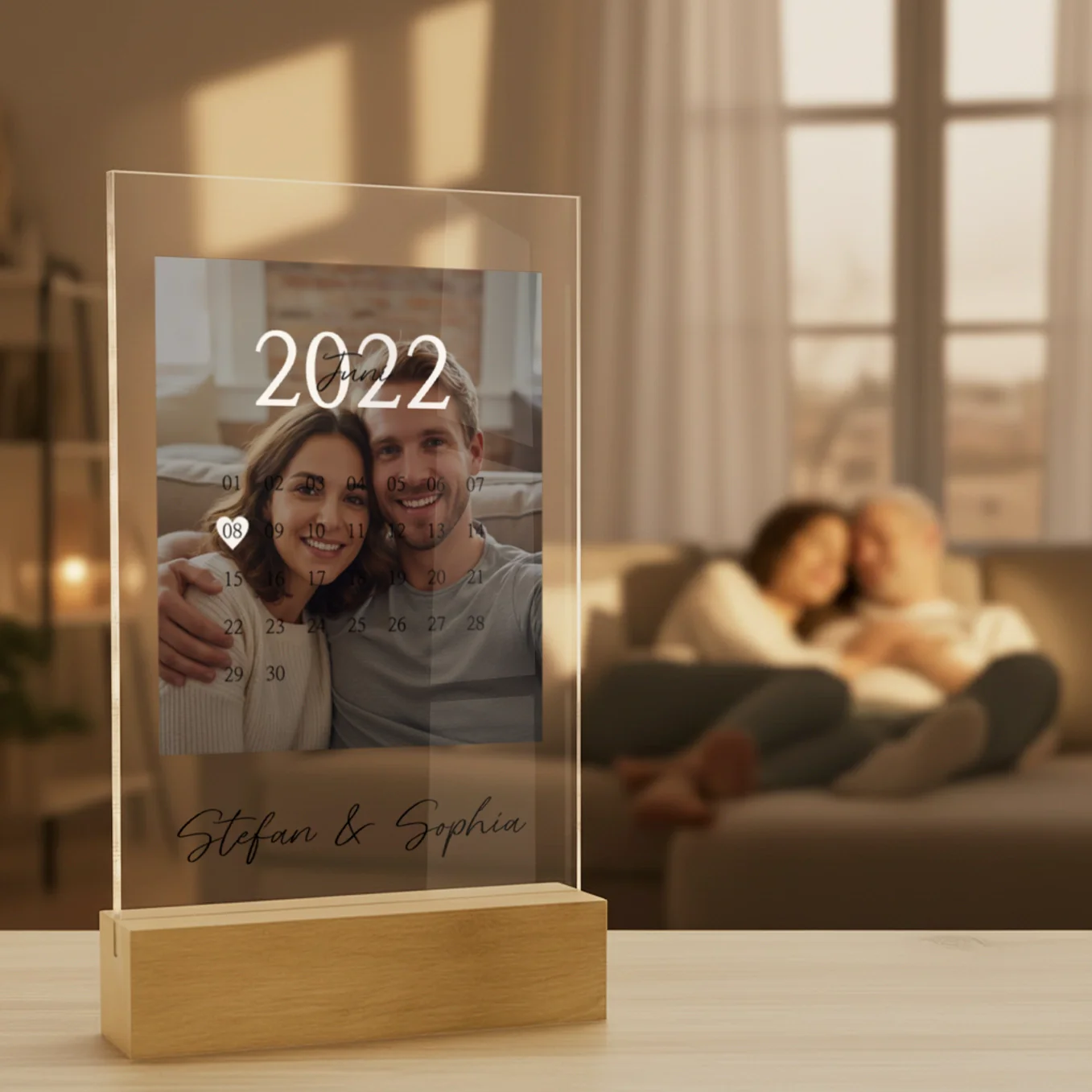 Personalized Acrylic Glass "Our Day" - Image 5