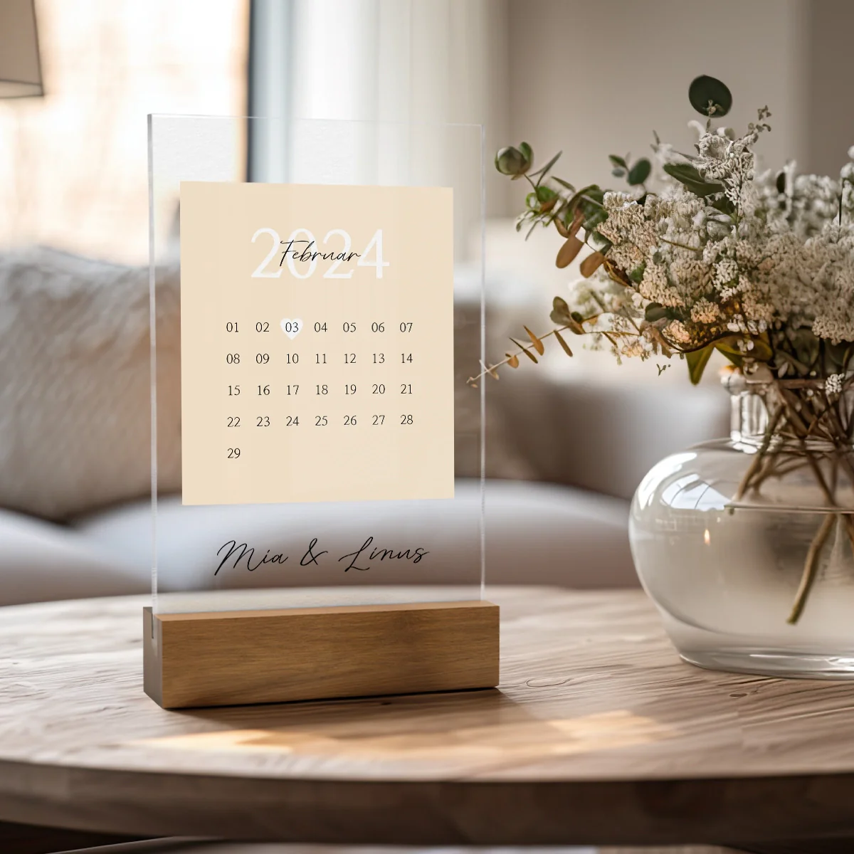 Personalized Acrylic Glass "Our Day" - Image 7
