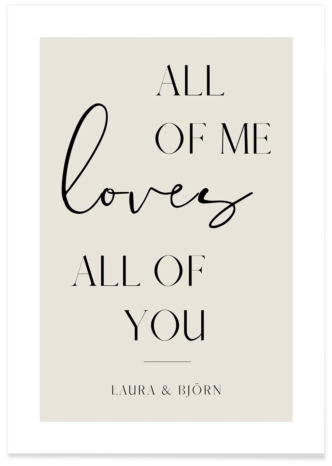 Poster"All of me" - Image 2