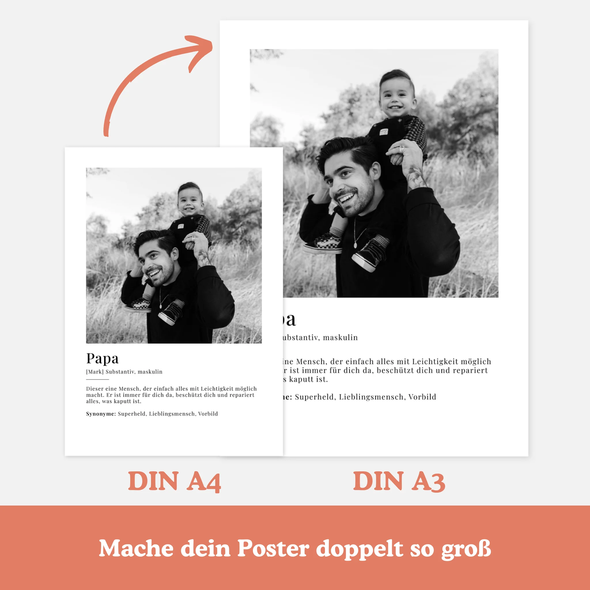 DIN A4 to DIN A3 upgrade