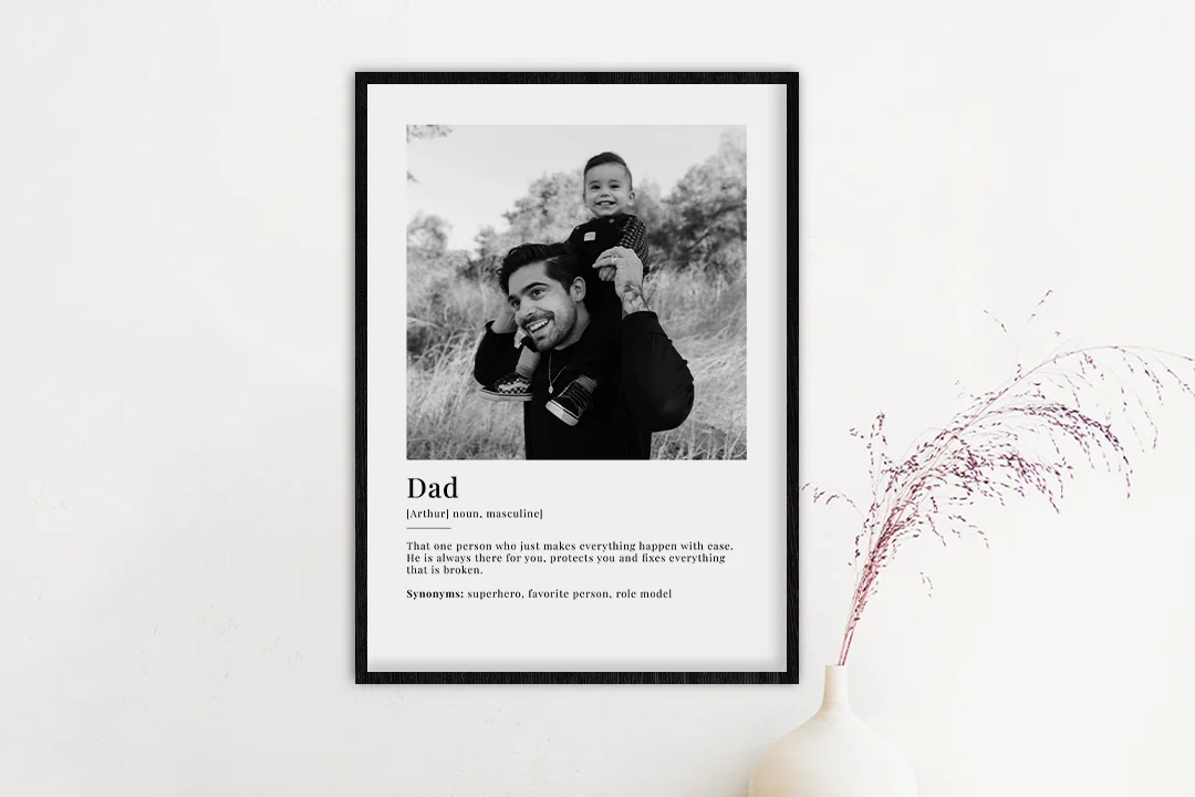 Photo poster "Dad Definition" (English) - Image 9