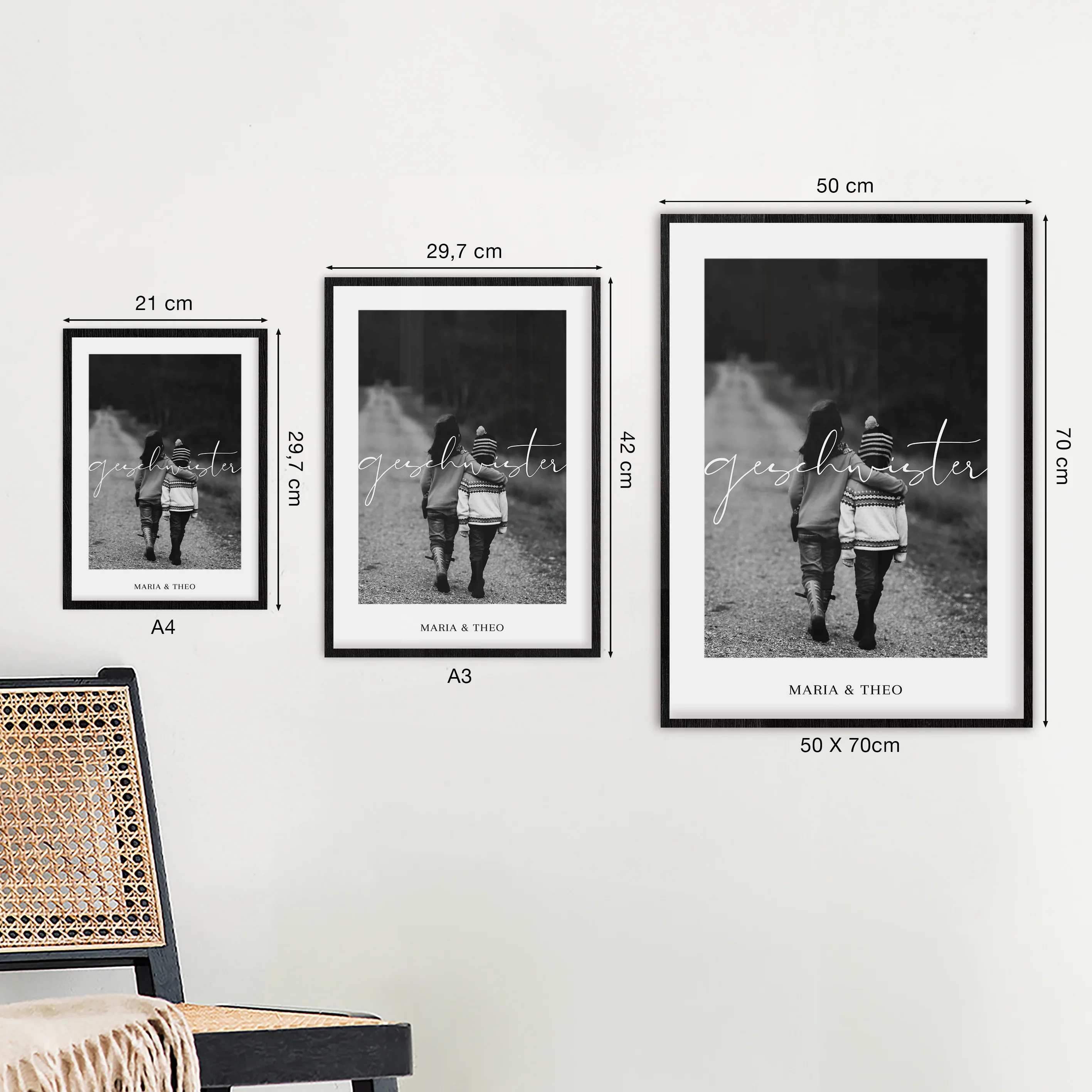 Photo poster"Siblings" - Image 4