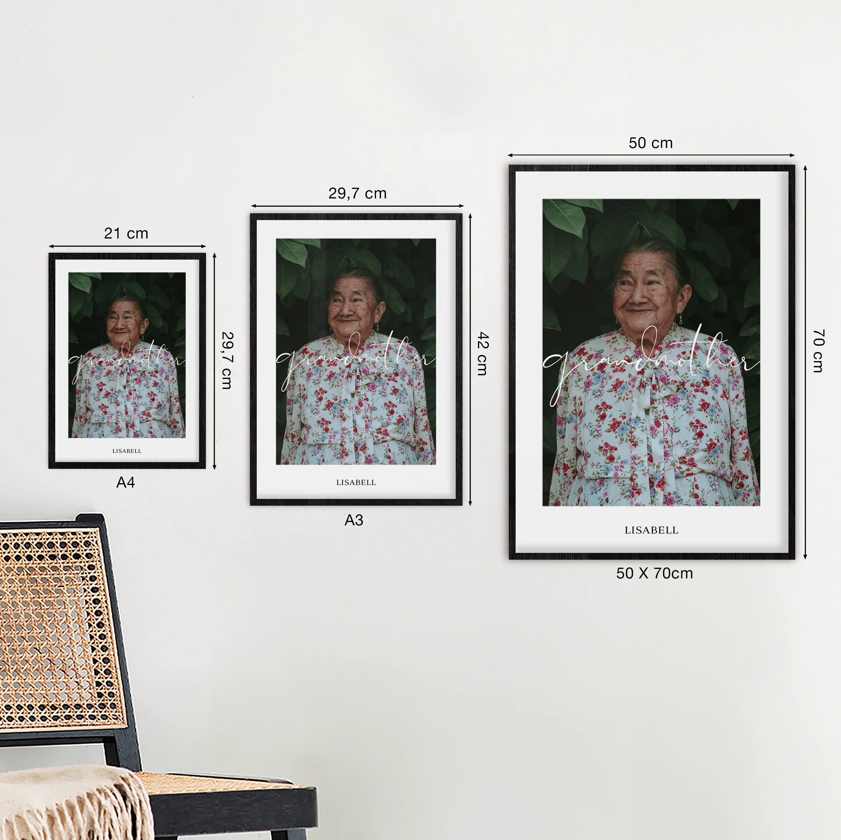Photo poster"Grandmother" - Image 4