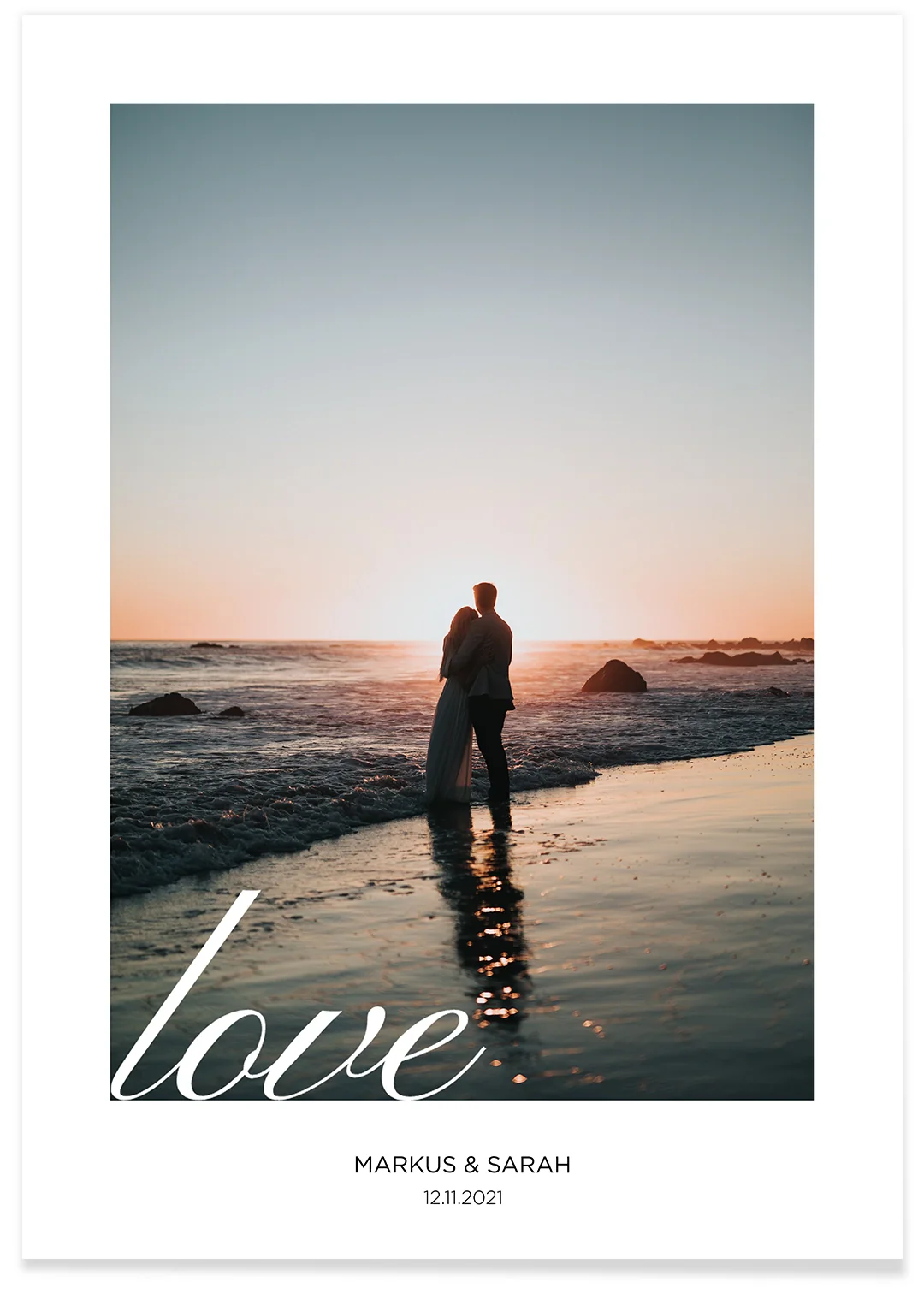 Photo poster"Love" - Image 2