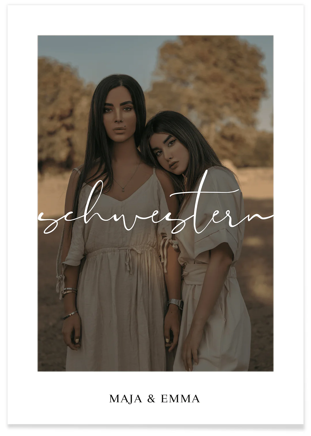 Photo poster"Sisters" - Image 2