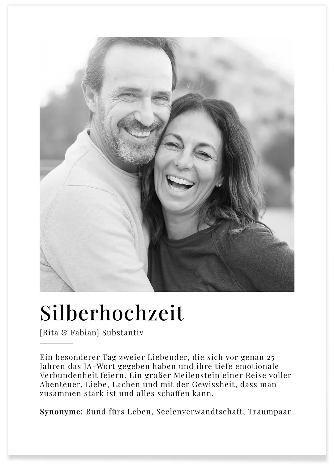 Photo poster "Marriage Definition"