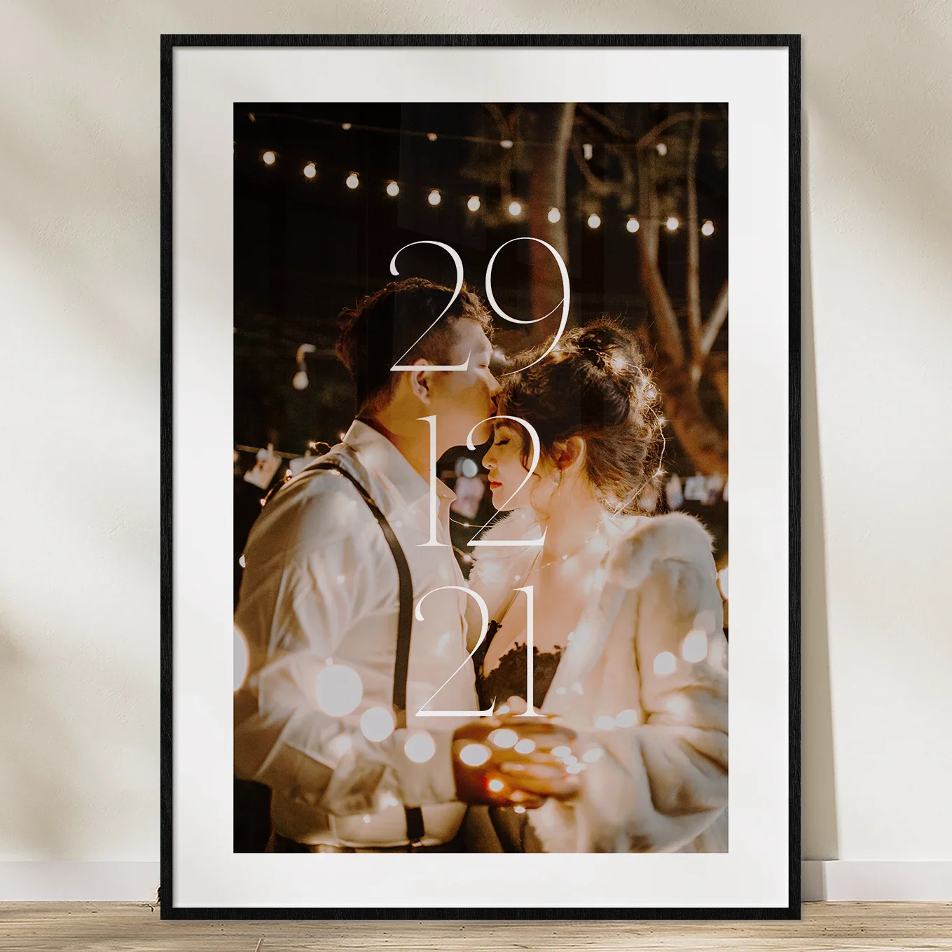 Photo poster "Our Date"