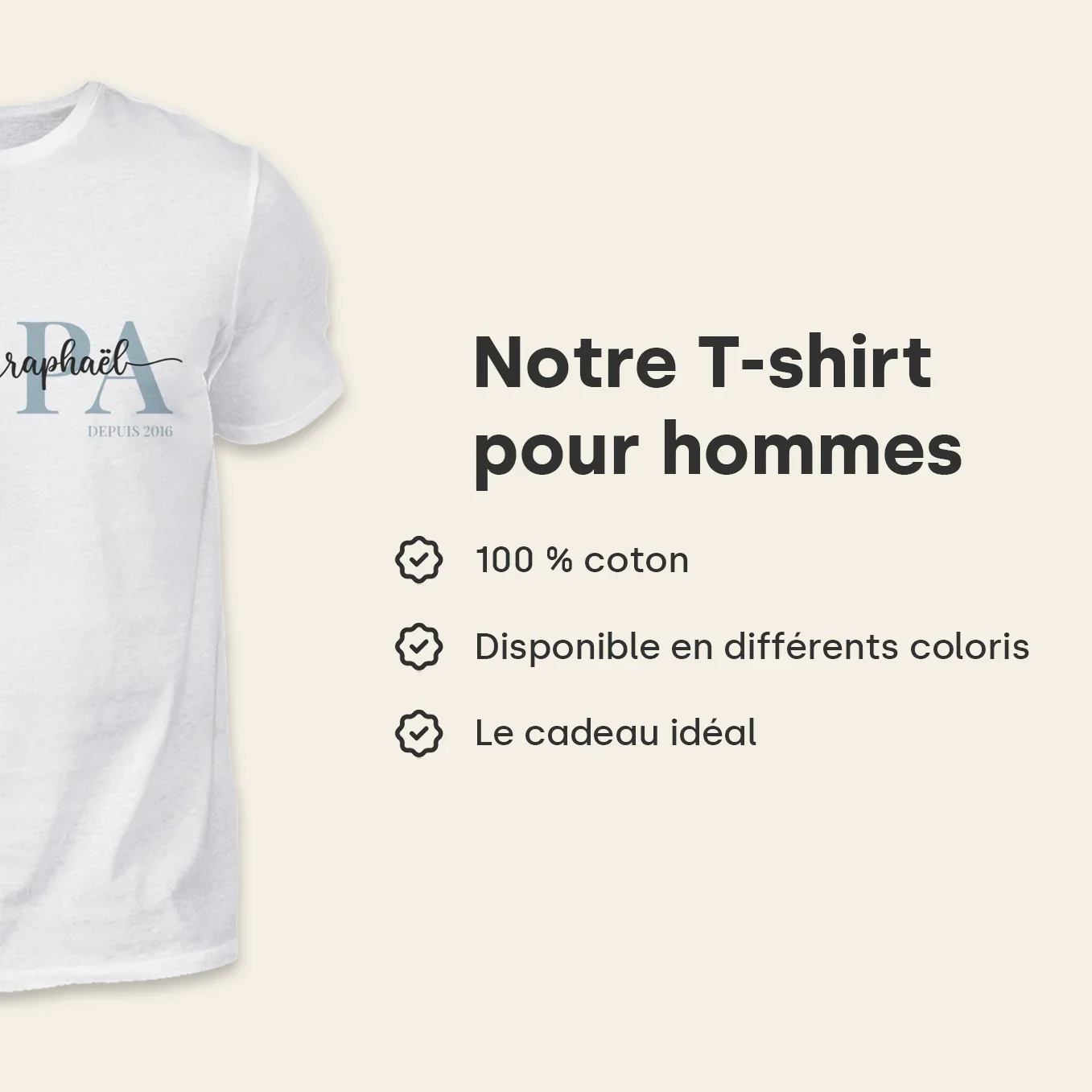 Personalized T-shirt "Dad" - Image 9