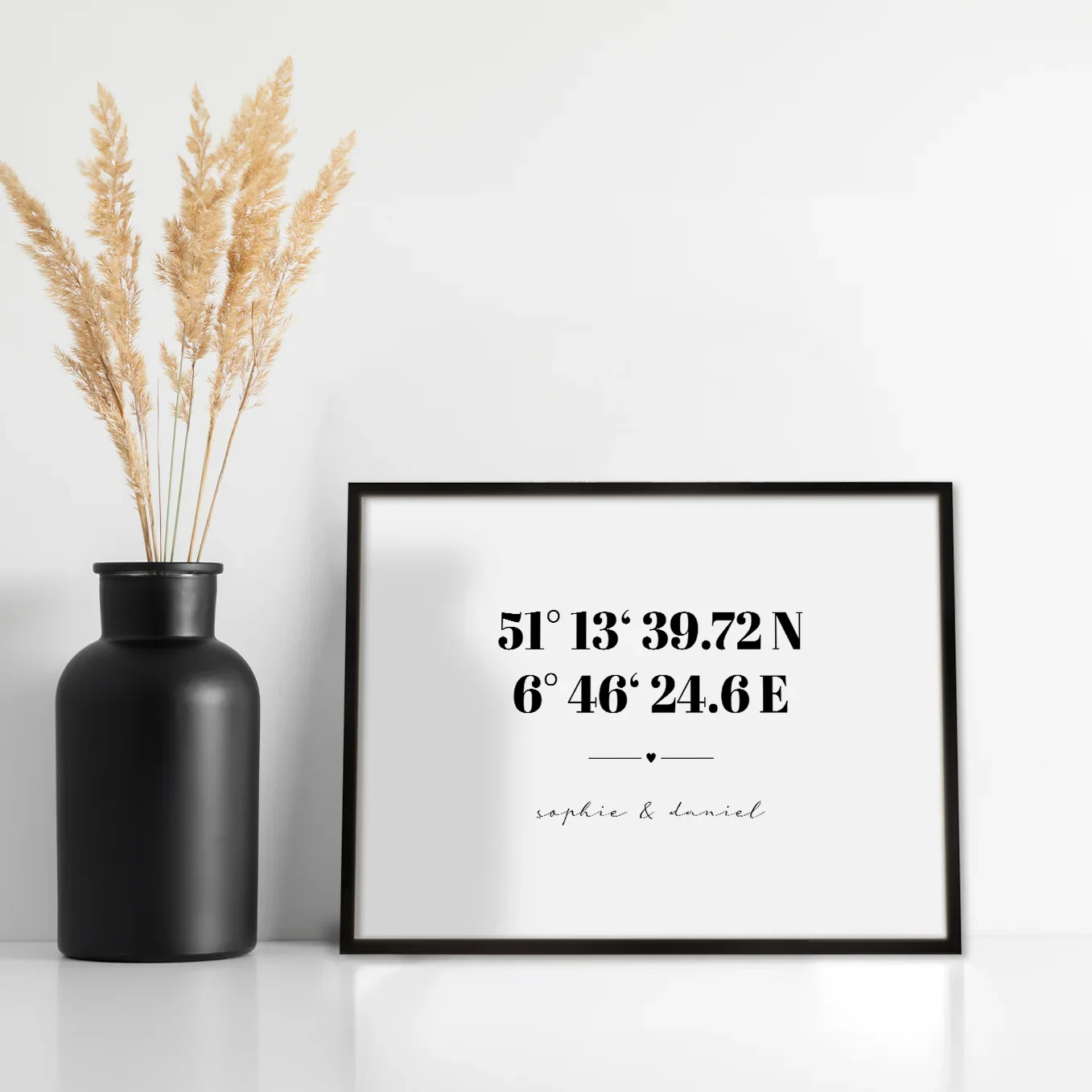 Wedding poster "Coordinates" - Image 7