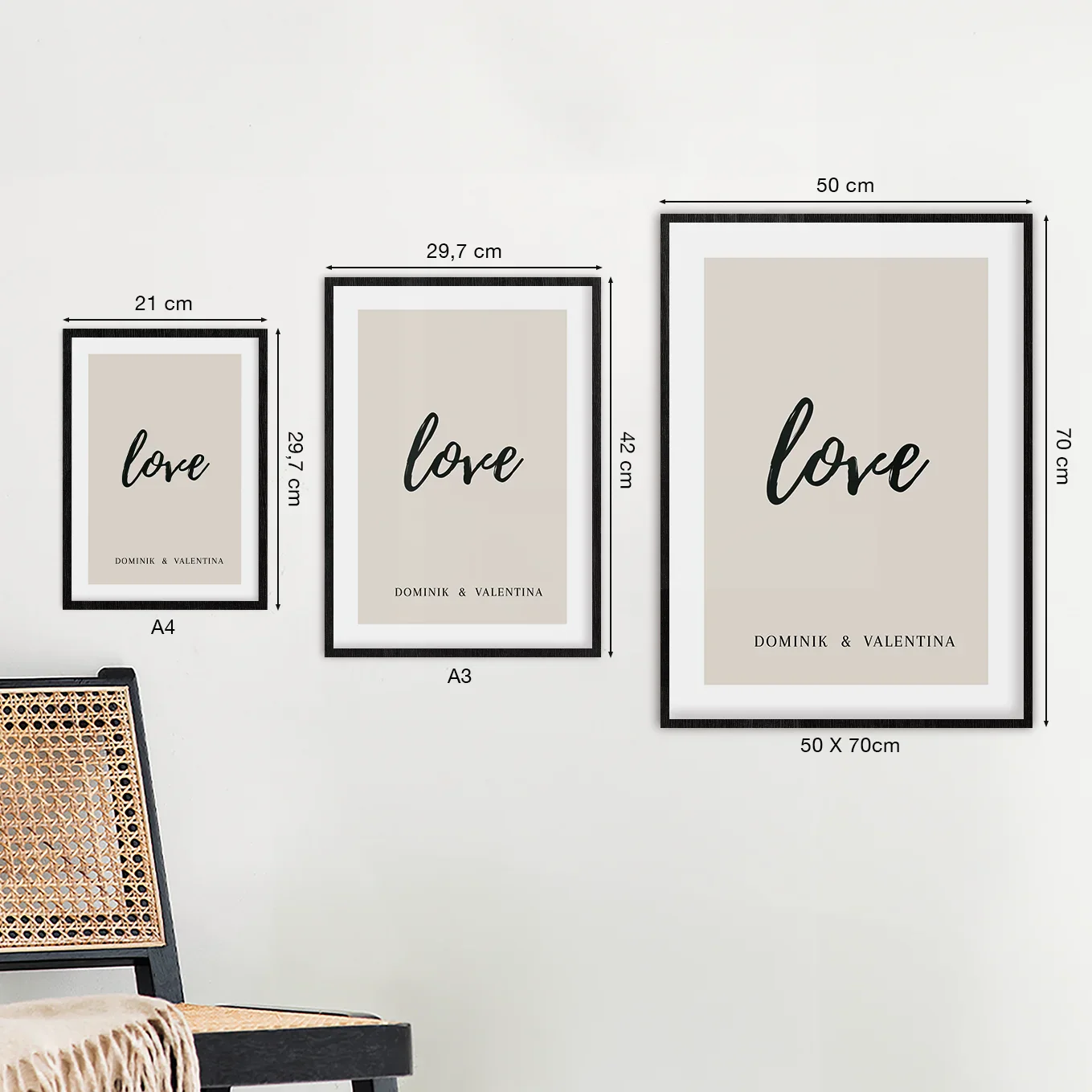 Poster"Love Names" - Image 6