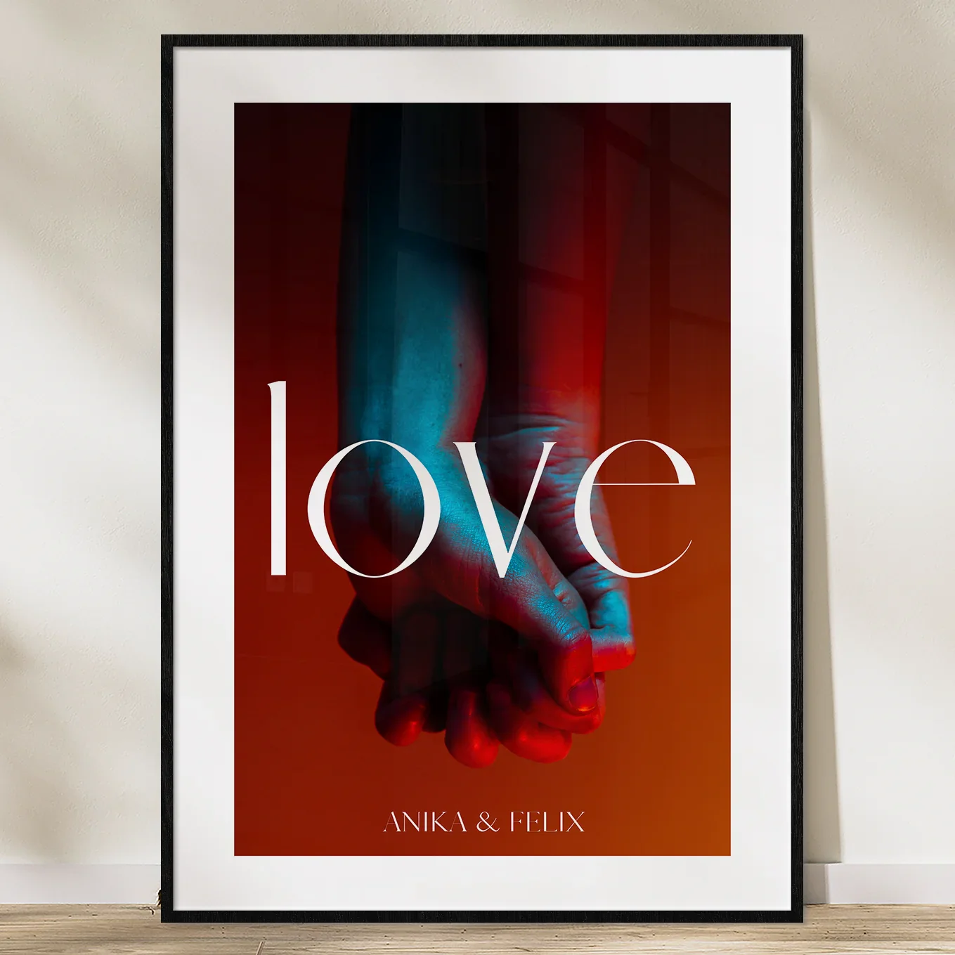 Poster"Love Hands"