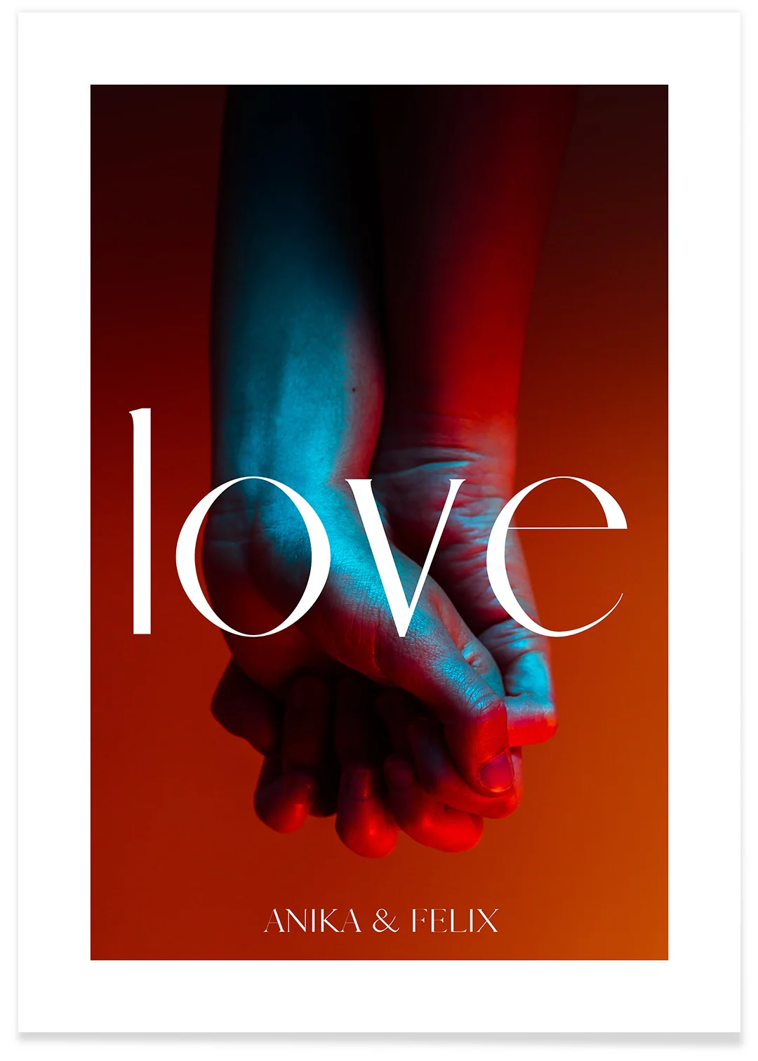 Poster"Love Hands" - Image 2