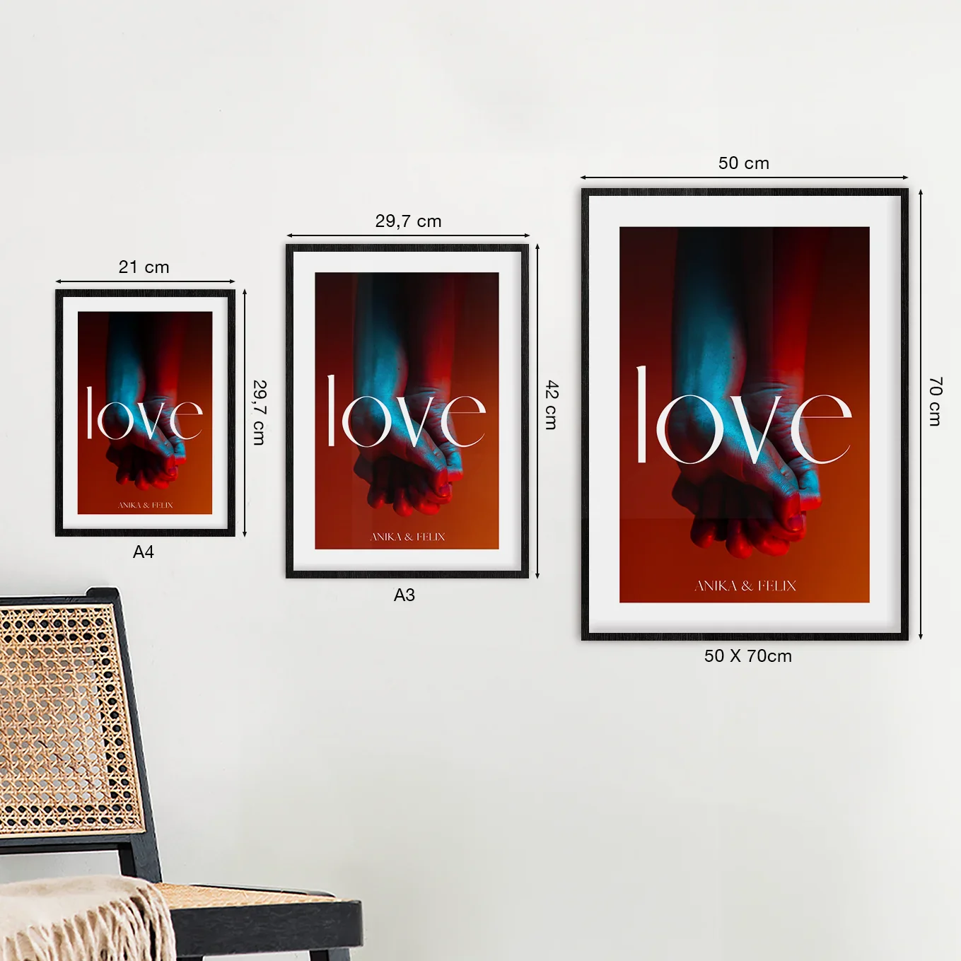 Poster"Love Hands" - Image 7