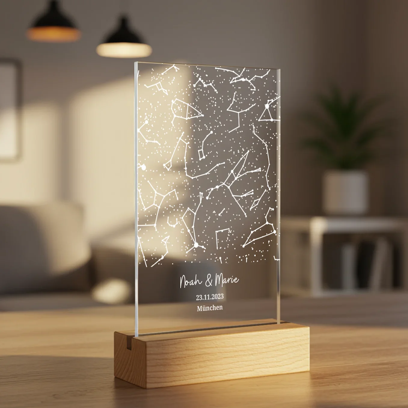 Personalized acrylic panel - "Starry Sky" - Image 2