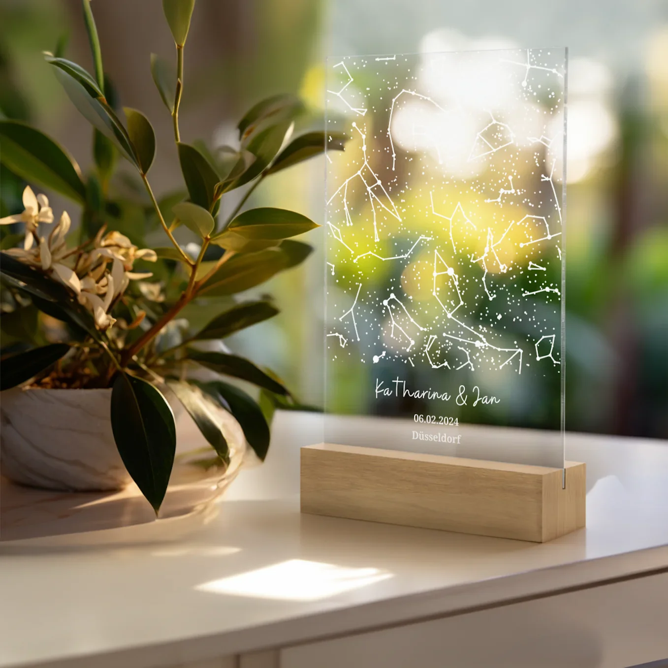 Personalized acrylic panel - "Starry Sky" - Image 6