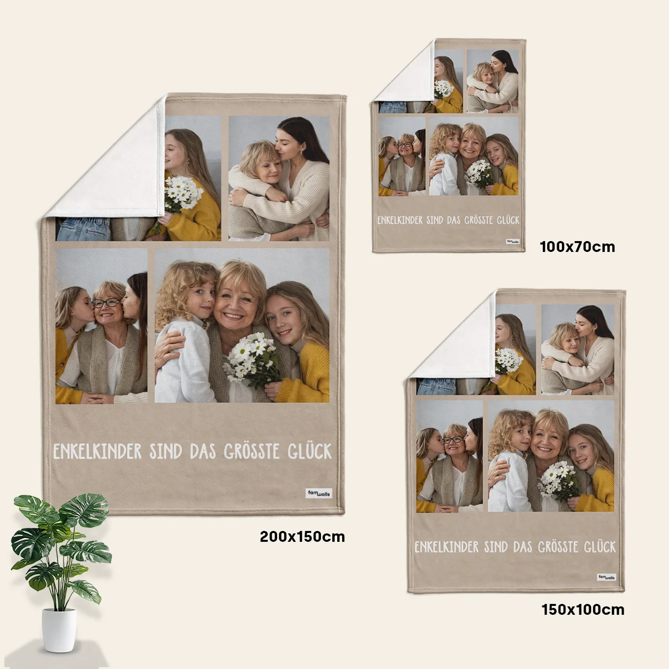 Personalisierte Decke "Foto Oma" - Image 6