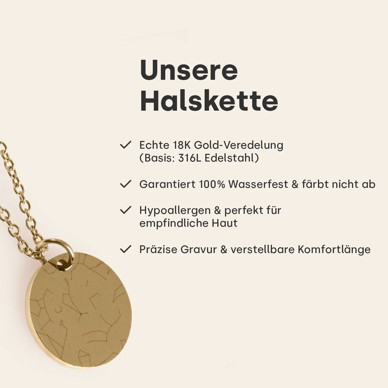 Personalisierte Halskette "Sternenhimmel" - Image 8