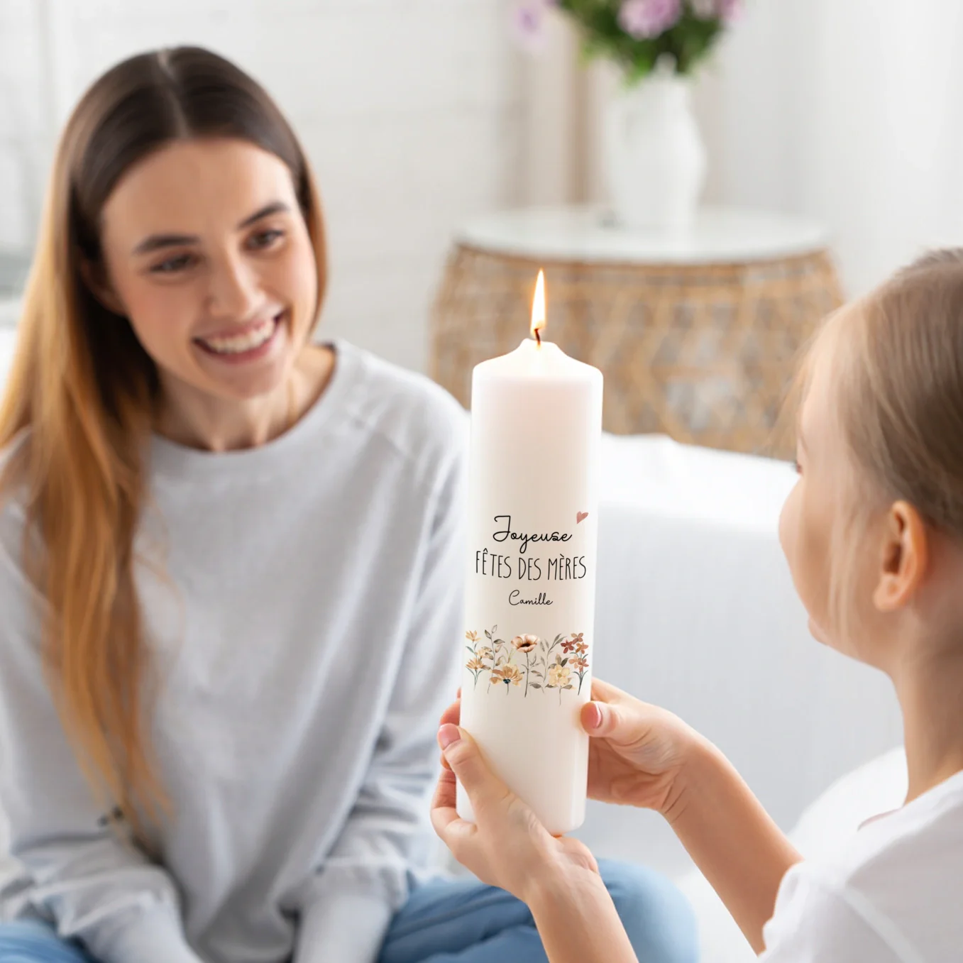 Personalized candle "Mother's Day" - Image 19