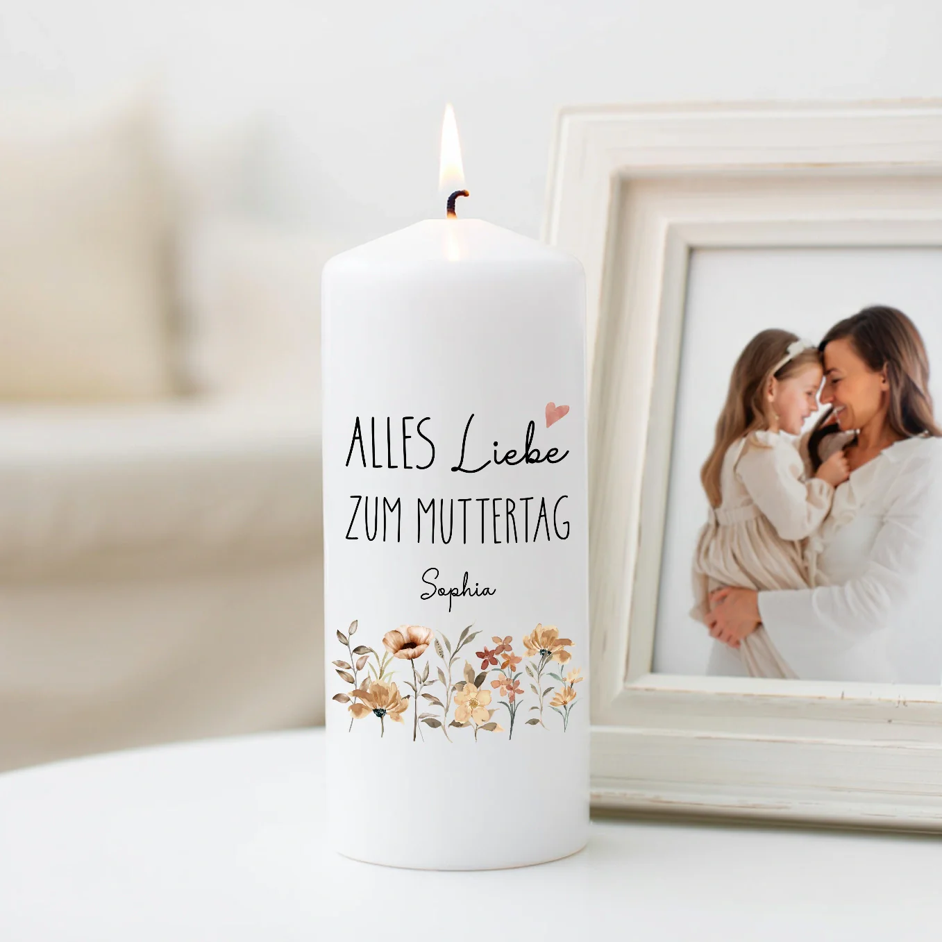 Personalized candle "Mother's Day" - Image 6
