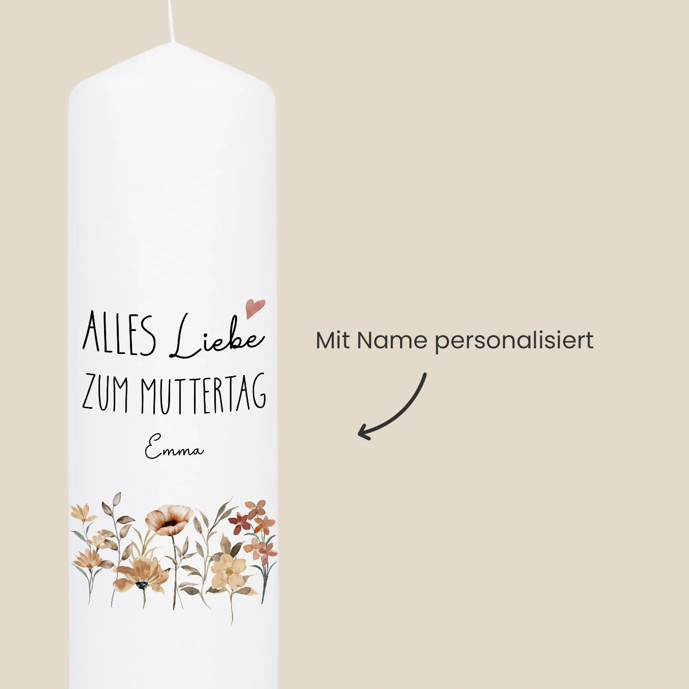 Personalized candle "Mother's Day" - Image 8
