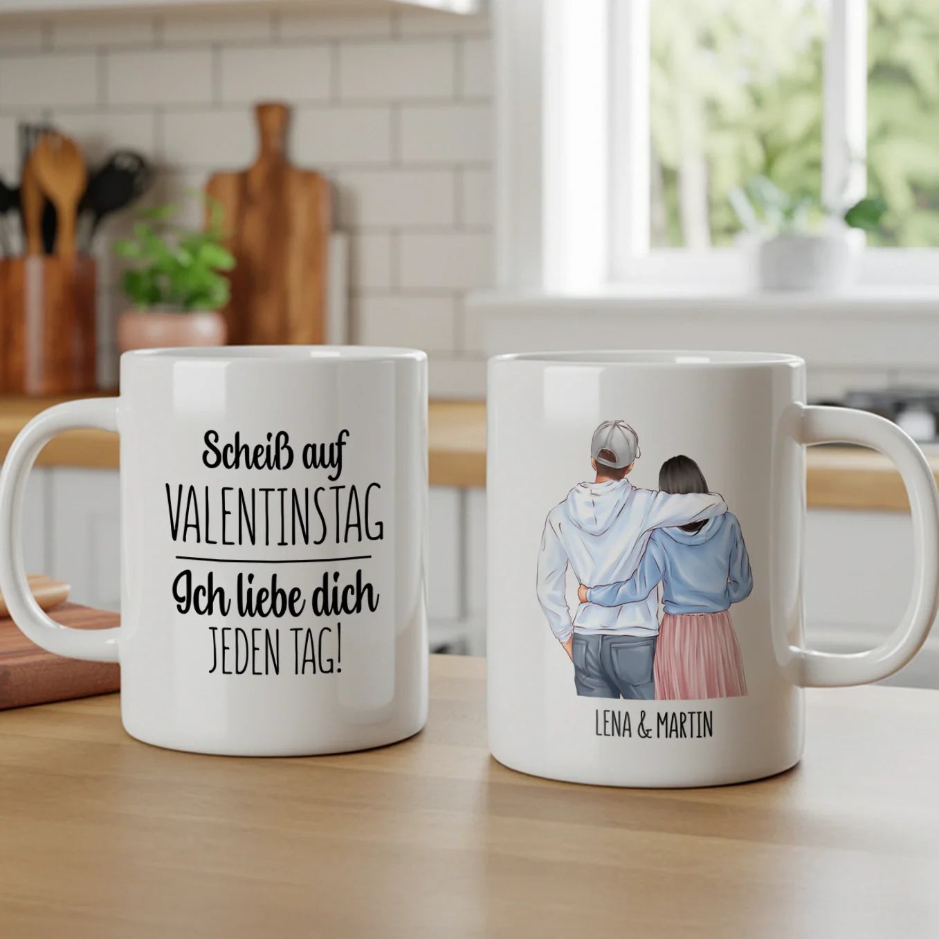 Personalisierte Tasse "Valentinstag" - Image 2