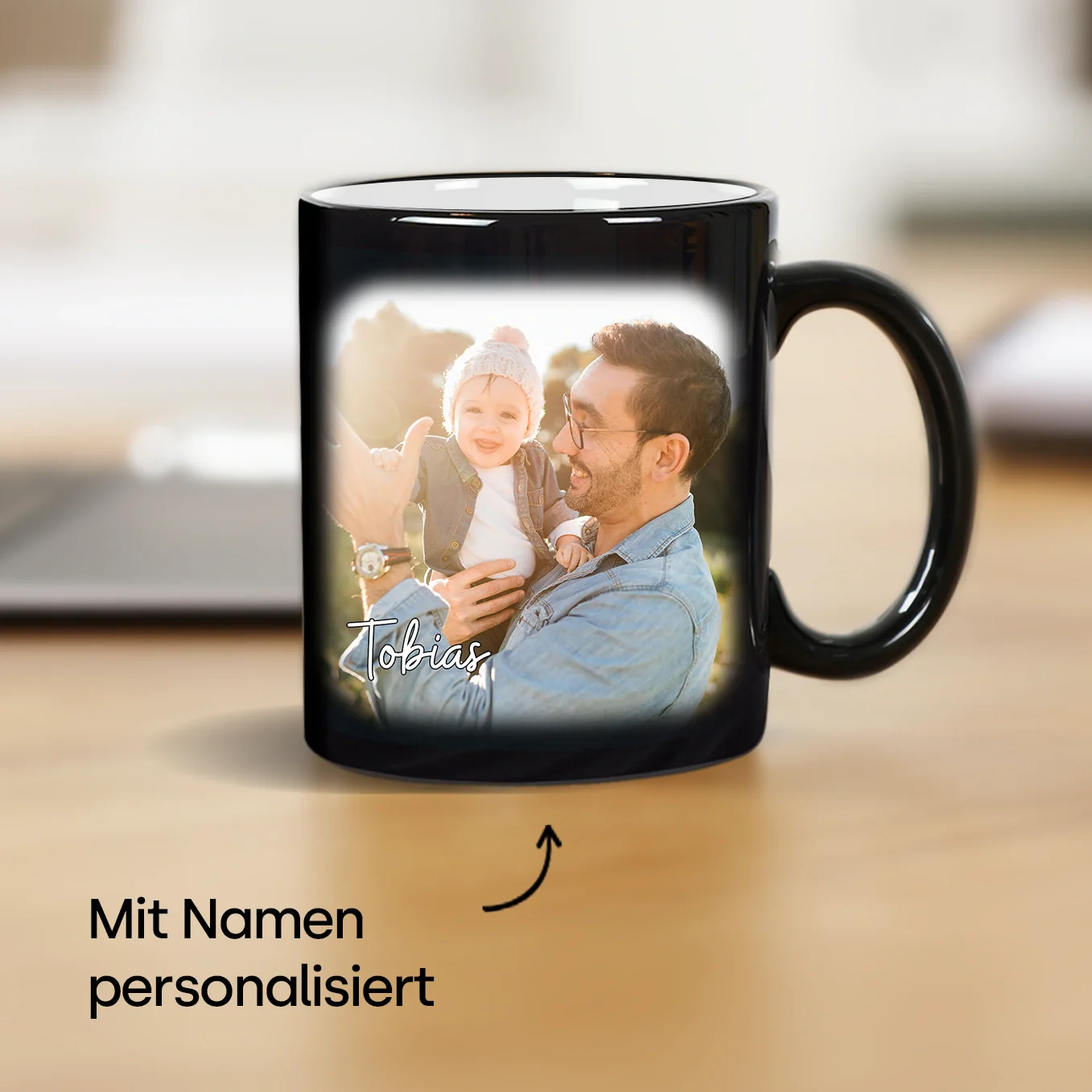 Personalized magic mug "Dad" - Image 3