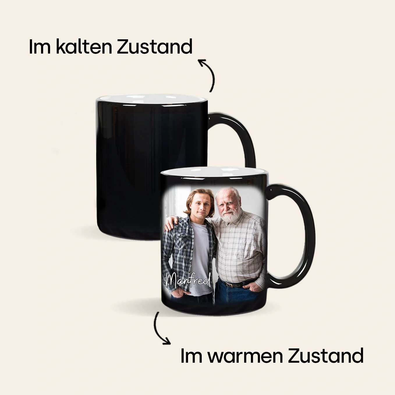 Personalized magic mug "Dad" - Image 5