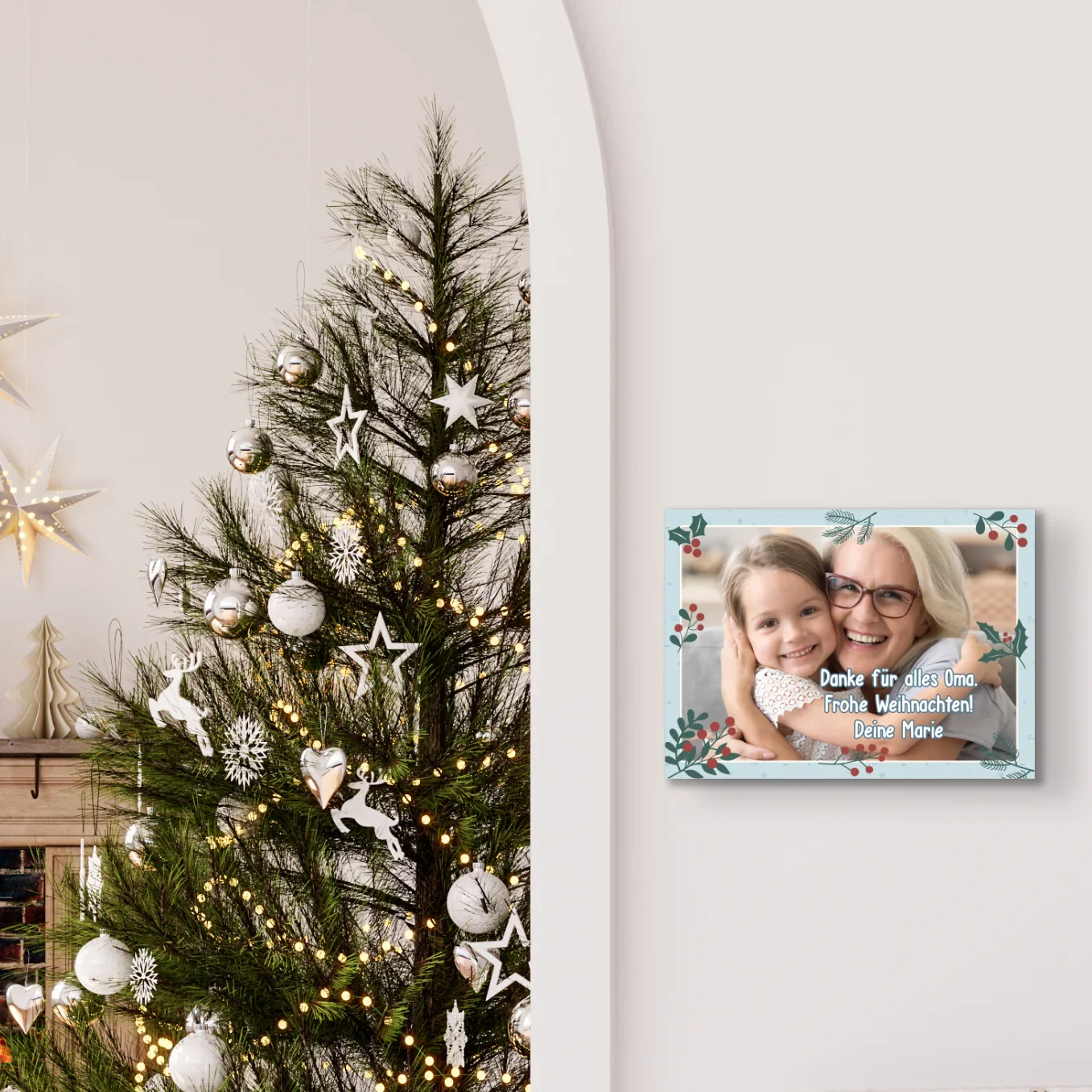 Personalized scented candle advent calendar "Grandma" - Image 4