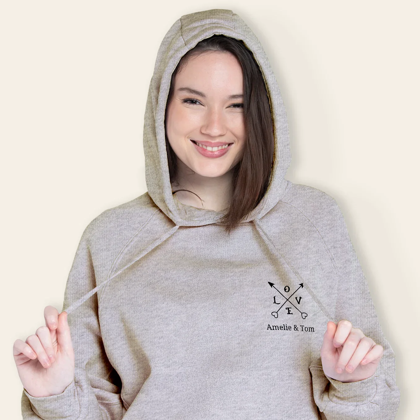 Personalized Hoodie "Love" - Image 3