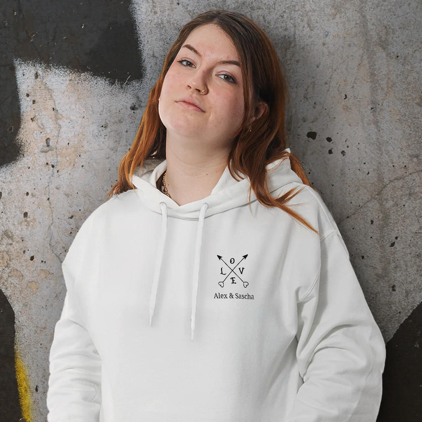 Personalized Hoodie "Love" - Image 6