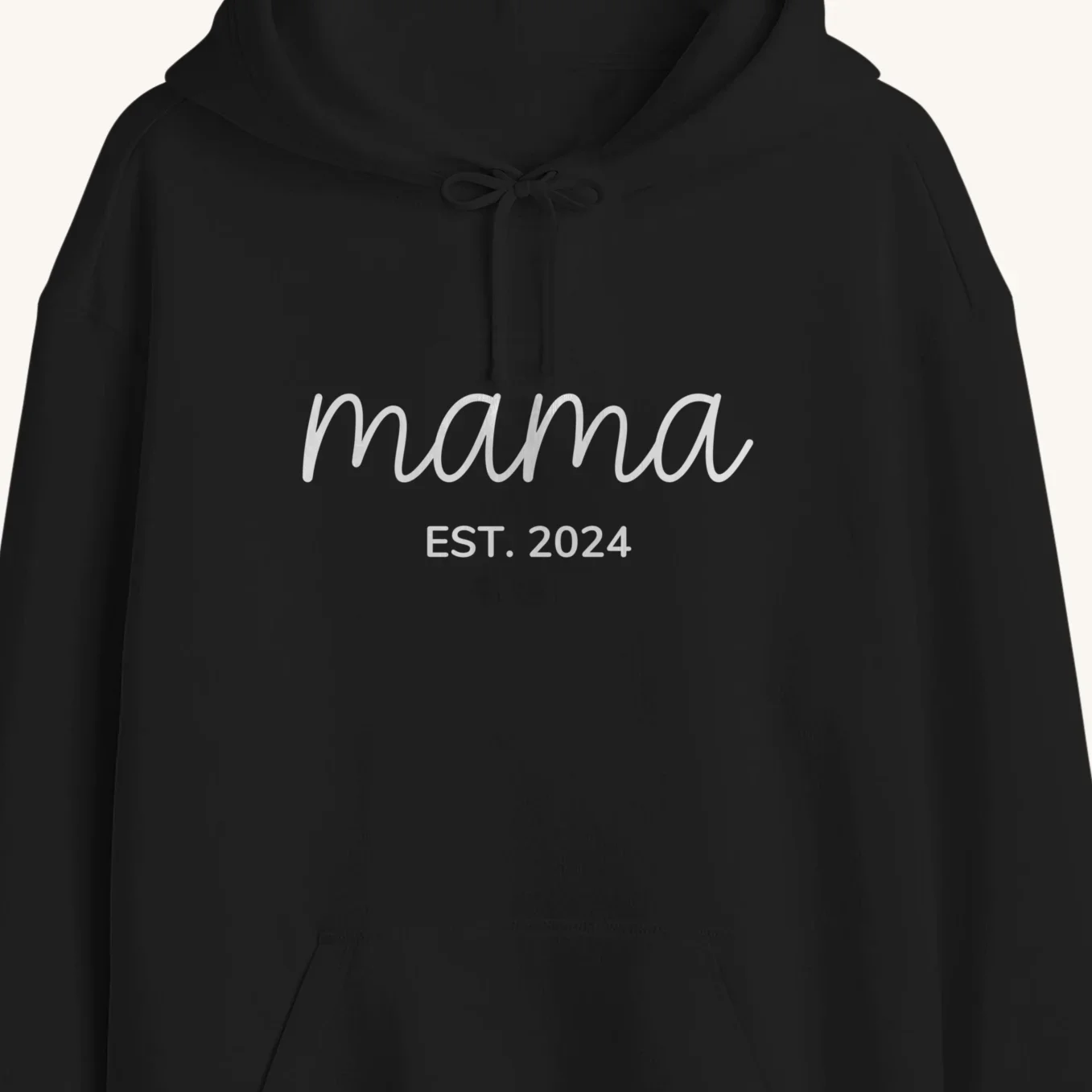 Personalisierter Hoodie "Mama Herz" mit Ärmeldruck - Image 16