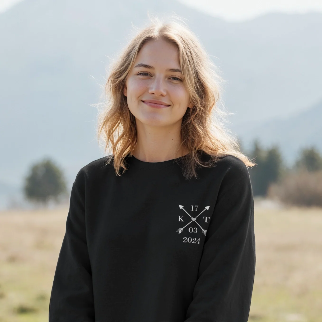 Personalisierter Partnerlook Sweater "Couple" - Image 4