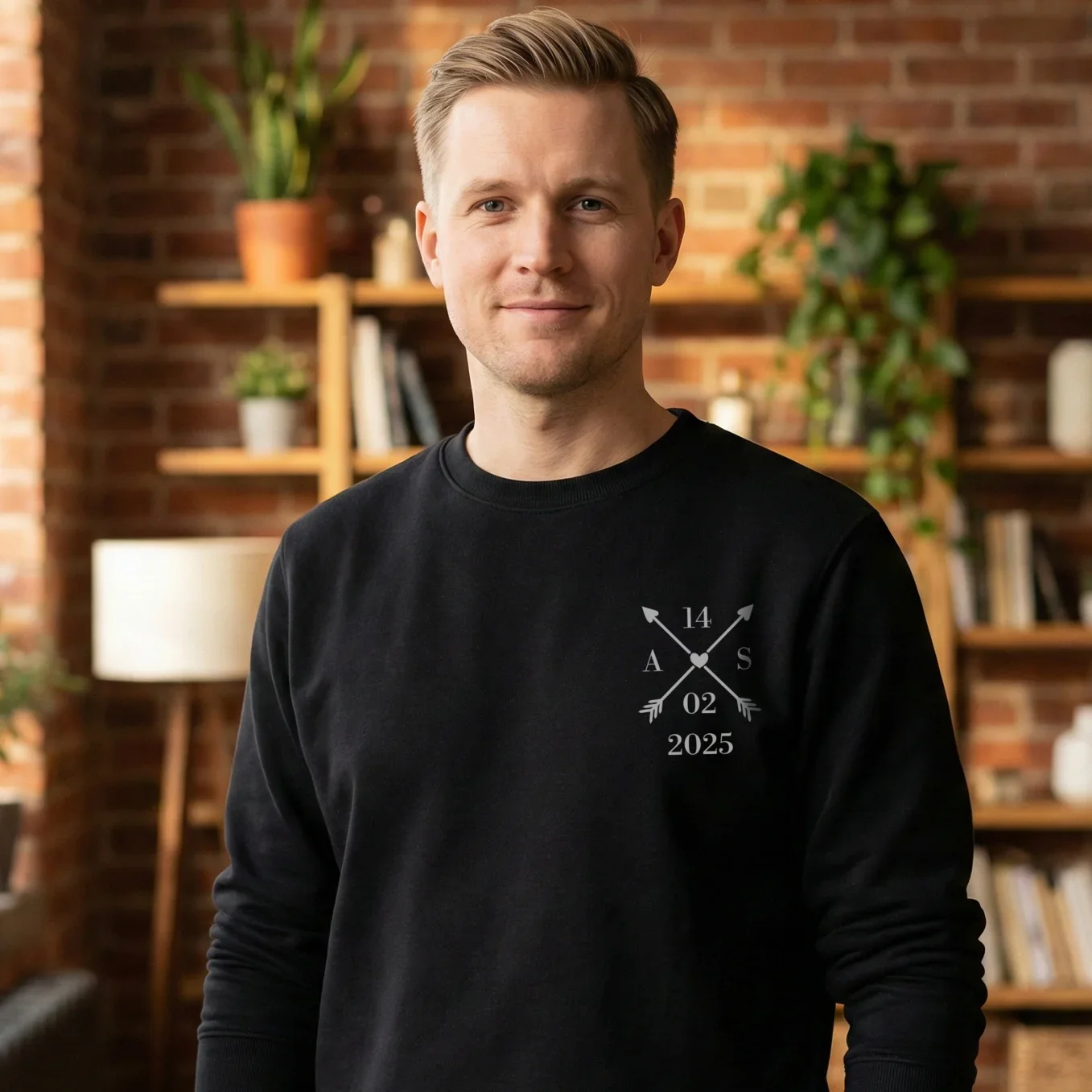 Personalisierter Partnerlook Sweater "Couple" - Image 6