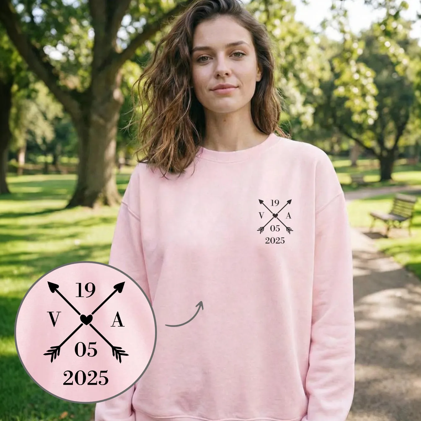 Personalisierter Partnerlook Sweater "Couple" - Image 7