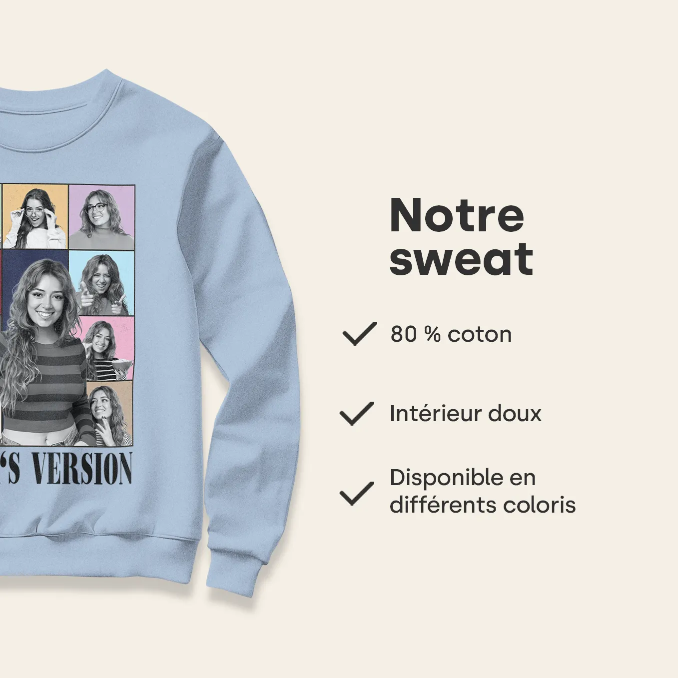 Personalized sweater "Your Version" - Image 18