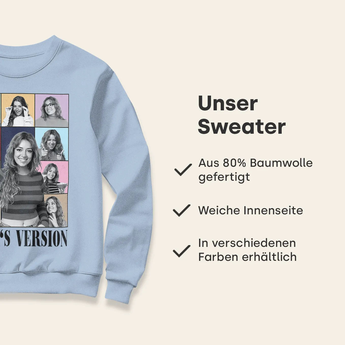 Personalized sweater "Your Version" - Image 9