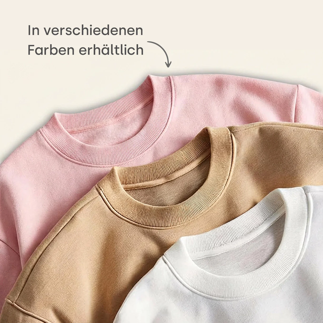 Personalisierter Sweater "Herz & Datum" - Image 5