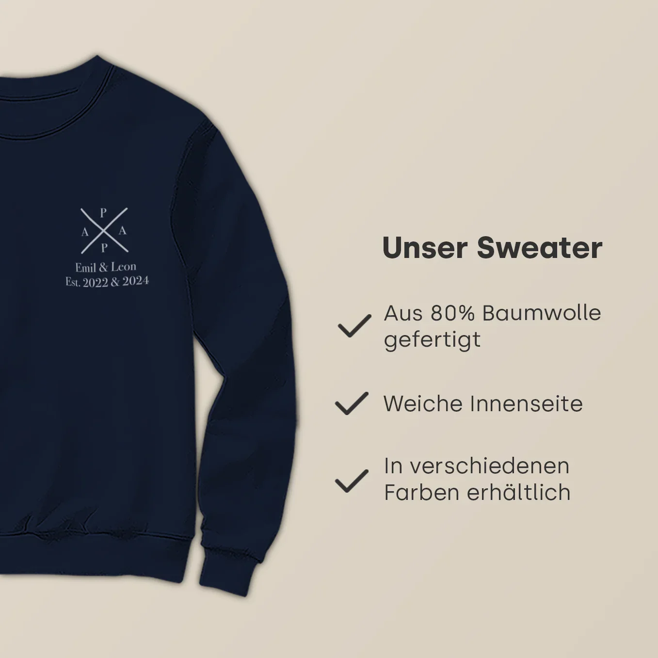 Personalized Sweater "DAD" - Image 14