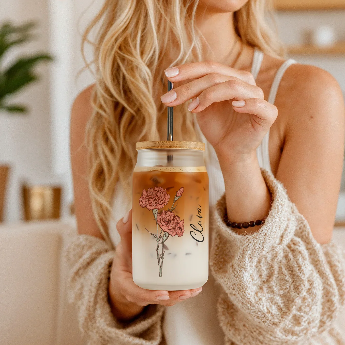 Personalized drinking cup "Name" - Image 2