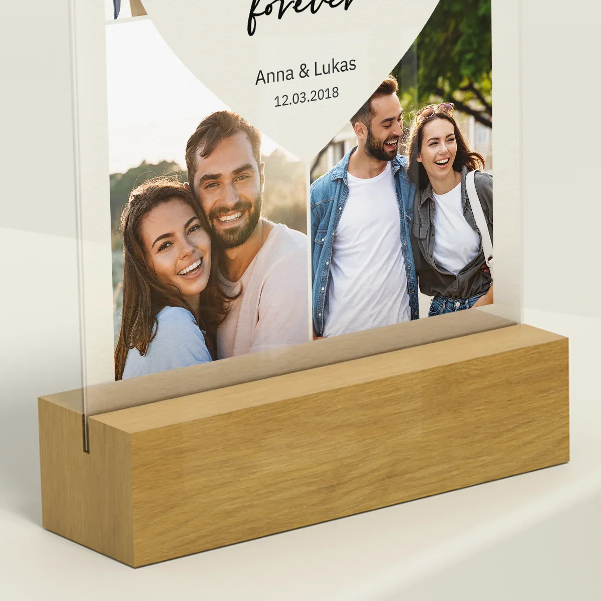 Personalized acrylic glass "Heart Photos" - Image 11