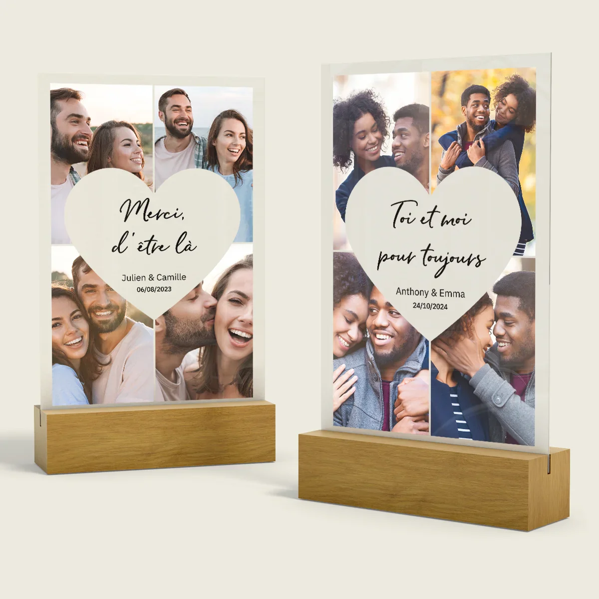 Personalized acrylic glass "Heart Photos" - Image 14