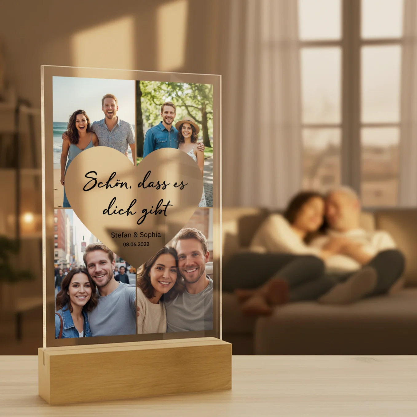 Personalized acrylic glass "Heart Photos" - Image 16