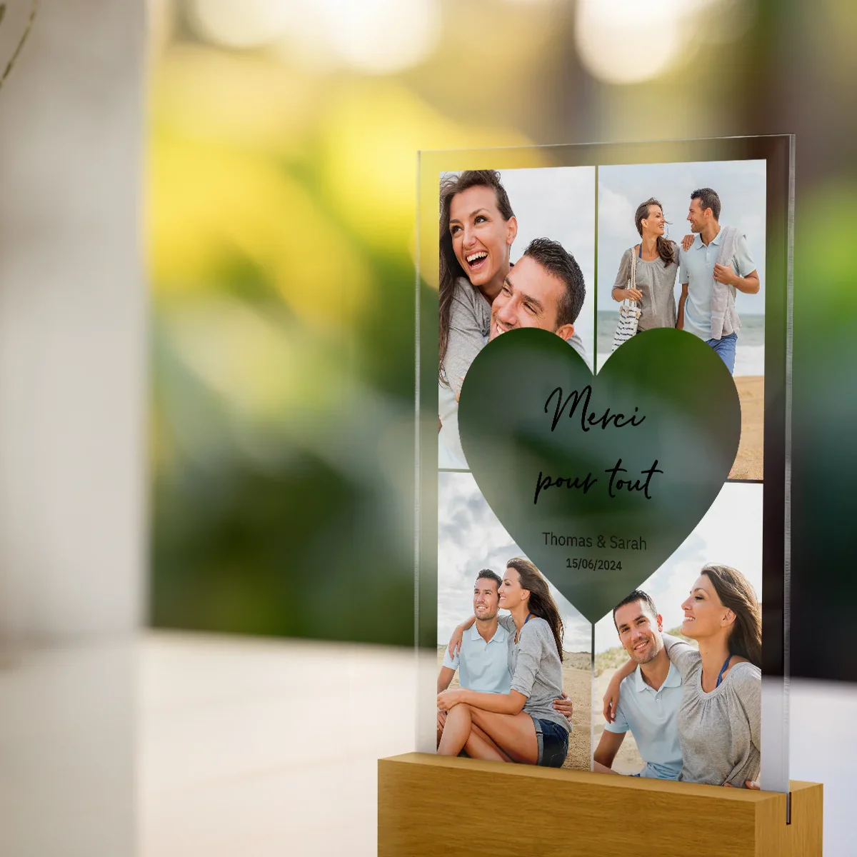 Personalized acrylic glass "Heart Photos" - Image 18