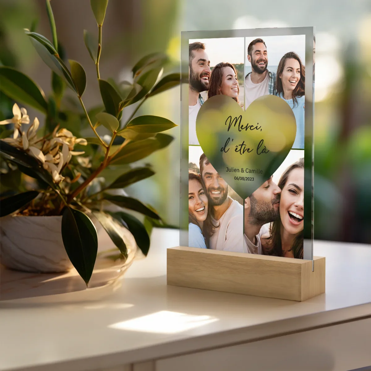 Personalized acrylic glass "Heart Photos" - Image 20